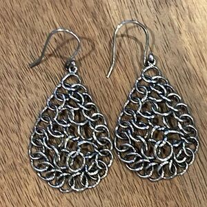 Silpada W2157 mesh/woven earrings